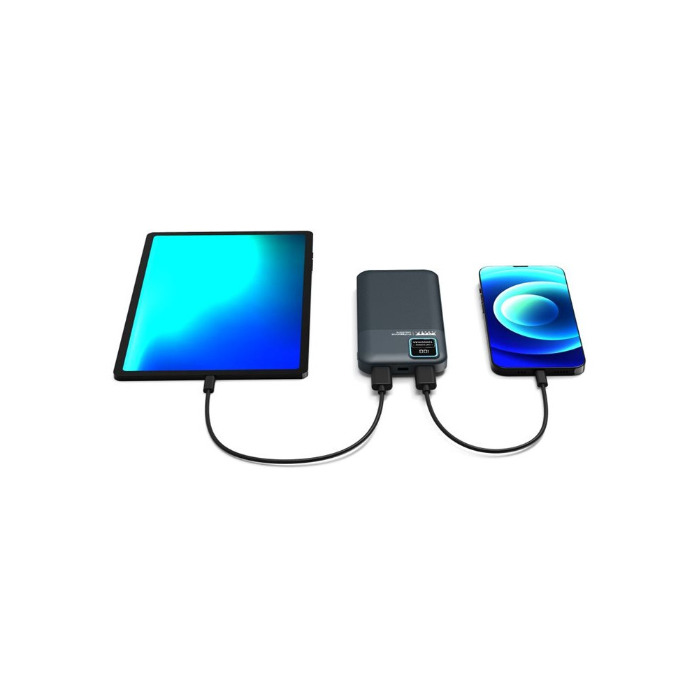 Produktbild för PORT Connect power bank - Li-pol - 2 x USB