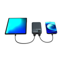 Produktbild för PORT Connect power bank - Li-pol - 2 x USB