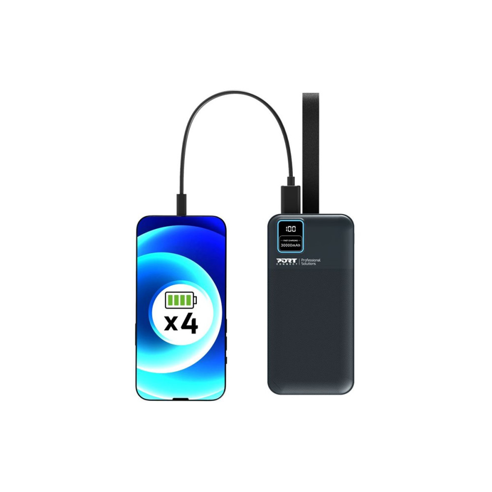 Produktbild för PORT Connect Adventure power bank - Li-pol - 2 x USB