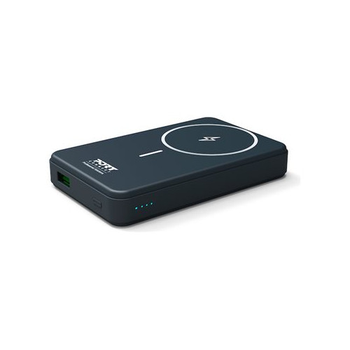 PORT CONNECT PORT Connect trådlös powerbank - Li-pol - USB typ A, USB-C - 20 Watt