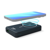 Produktbild för PORT Connect trådlös powerbank - Li-pol - USB typ A, USB-C - 20 Watt