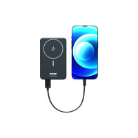 Produktbild för PORT Connect trådlös powerbank - Li-pol - USB typ A, USB-C - 20 Watt