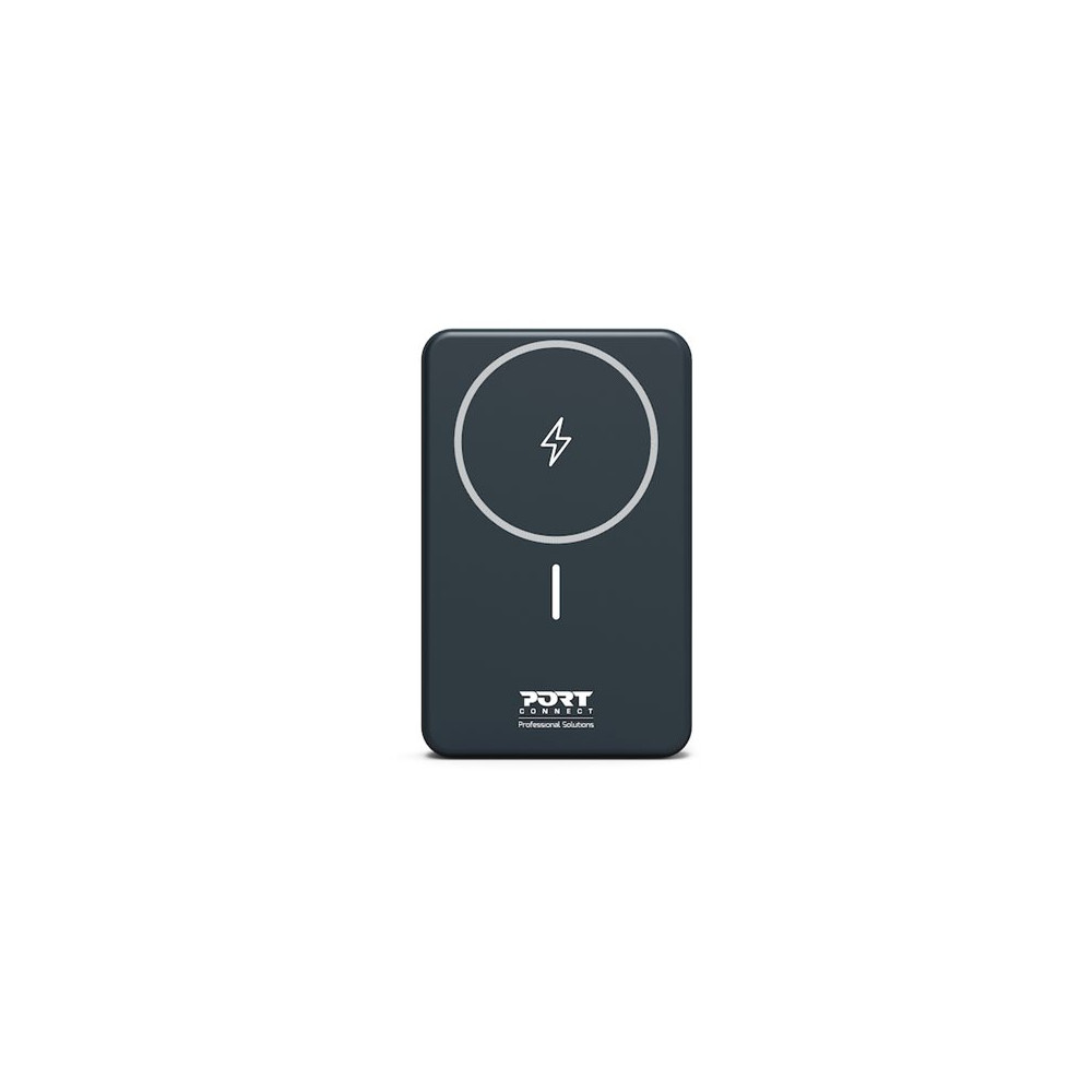 Produktbild för PORT Connect trådlös powerbank - Li-pol - USB typ A, USB-C - 20 Watt