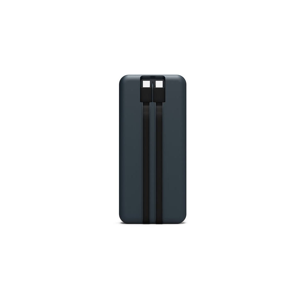 Produktbild för PORT Connect power bank - med inbyggda USB-C-kablar - Li-pol - 3 x USB-C, USB - 20 Watt