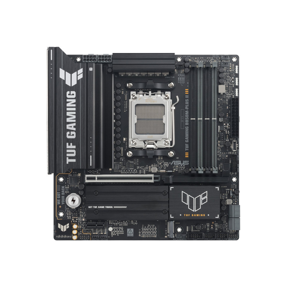 Produktbild för ASUS TUF GAMING B850M-PLUS II - moderkort - micro ATX - Socket AM5 - AMD B850