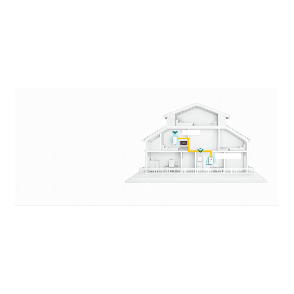 Produktbild för TP-Link TL-WPA7617 V1.8 - Powerline-adapter - Wi-Fi 5 - vägginsticksbar