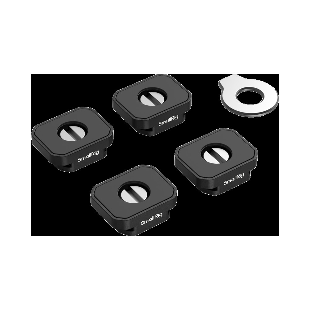 Produktbild för SmallRig 5472 Mount Plate with Cold Shoe Mount (4pcs)