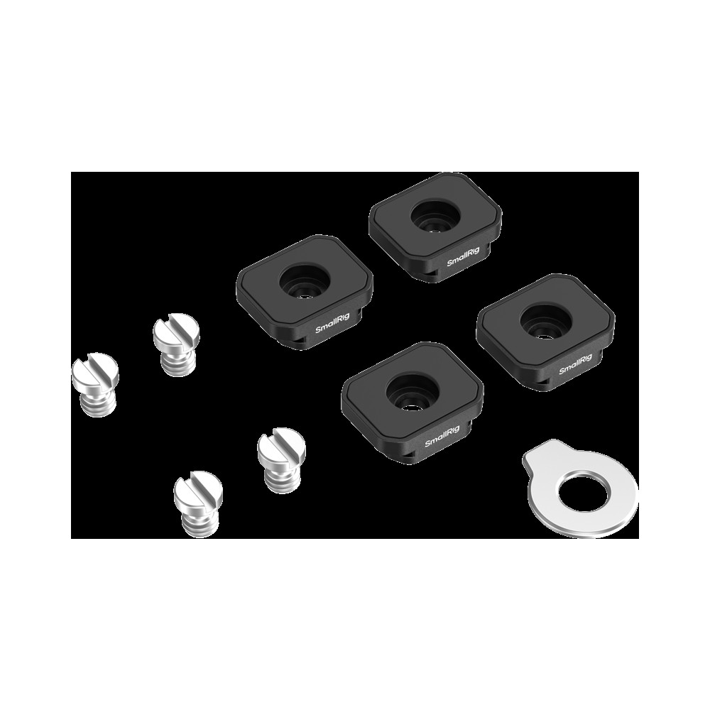 Produktbild för SmallRig 5472 Mount Plate with Cold Shoe Mount (4pcs)
