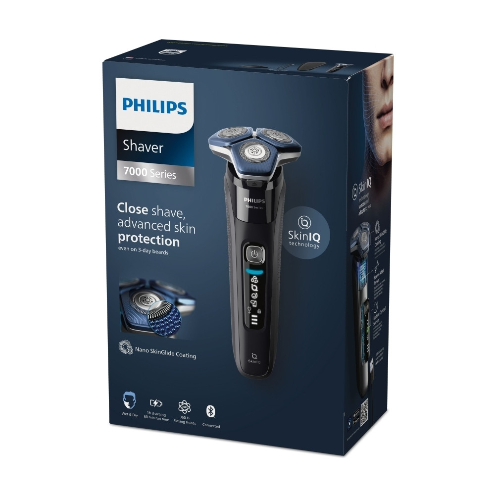 Produktbild för Philips 7000 Series S7886 - rakapparat - bläcksvart