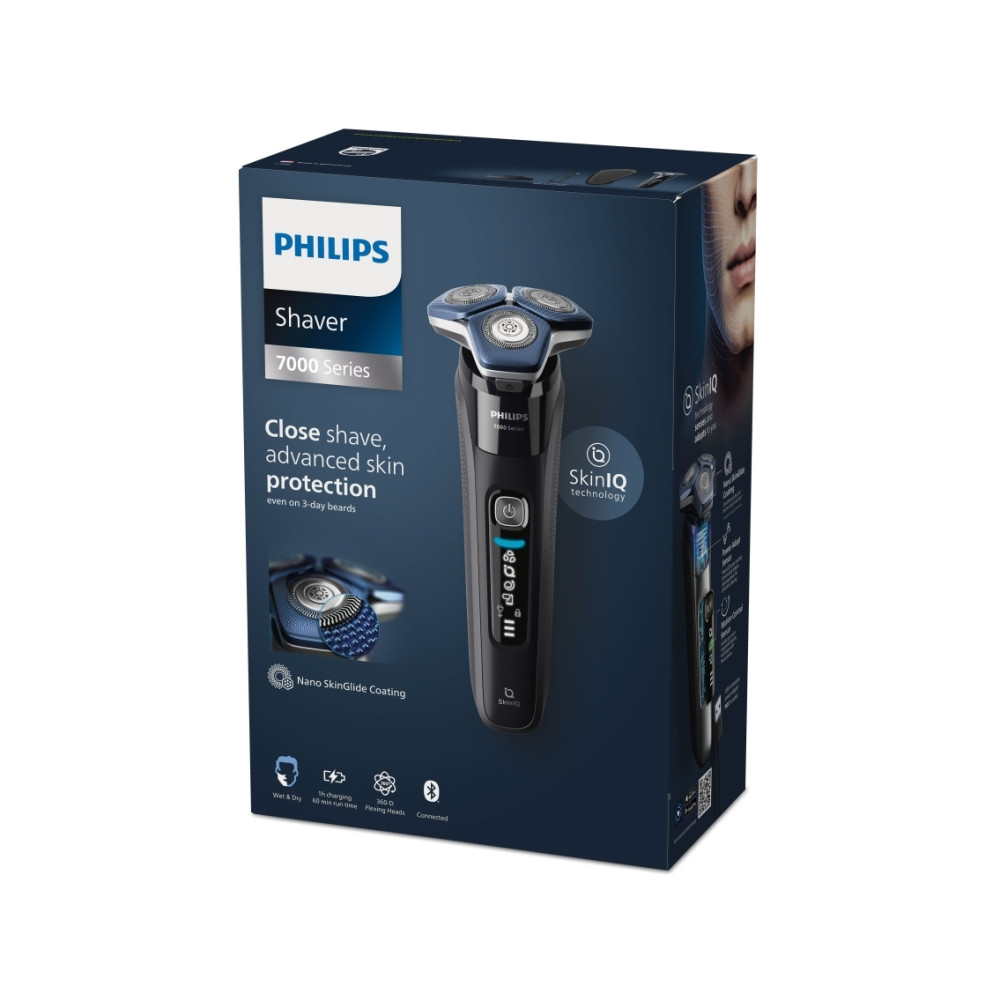 Produktbild för Philips 7000 Series S7886 - rakapparat - bläcksvart