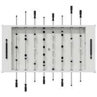 Produktbild för Foosballbord Vit 146,5 x 74 x 85 cm Konstruerat trä