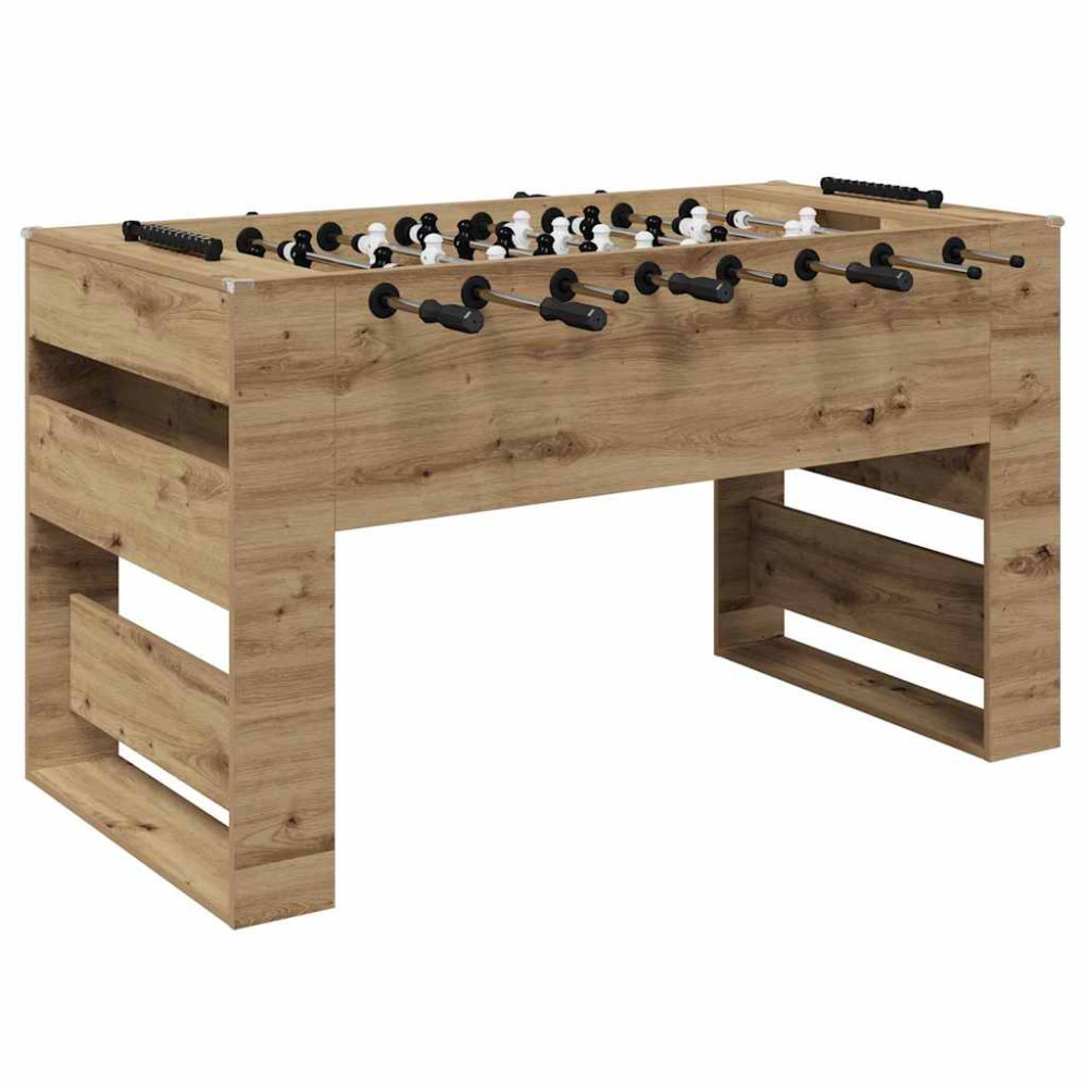 Produktbild för Foosballbord Artisan Ek 146,5 x 74 x 85 cm Konstruerat trä