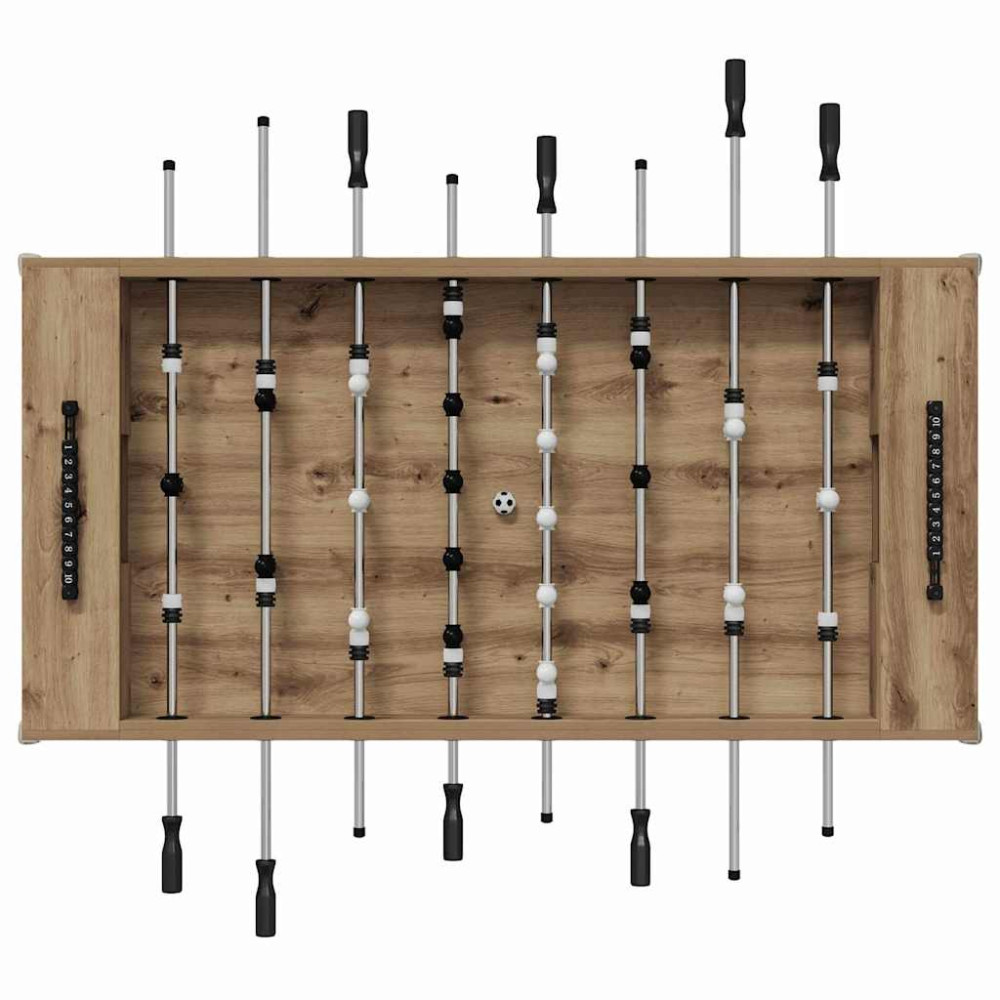 Produktbild för Foosballbord Artisan Ek 146,5 x 74 x 85 cm Konstruerat trä