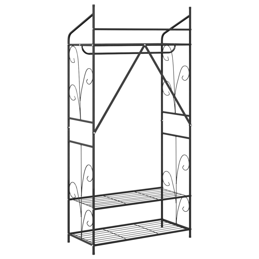 Produktbild för Öppen garderob Enfärgad 2 pcs 78 x 36 x 158 cm