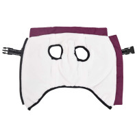 Produktbild för Hund Kappa Lila L24 Fleece och Polyester