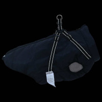 Produktbild för Hund Kappa Mörkblå L48 Fleece och Polyester