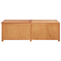 Produktbild för Förvaringslåda 150 x 45 x 45 cm Massivt Ekträ