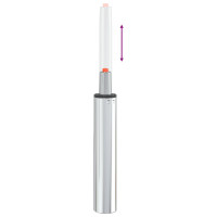Produktbild för Kontorsstolens gascylinder Krom 307-447 mm Järn