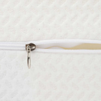 Produktbild för Knee Pillow Vit Minneskum och polyester 26 x 21,5 x 15 cm