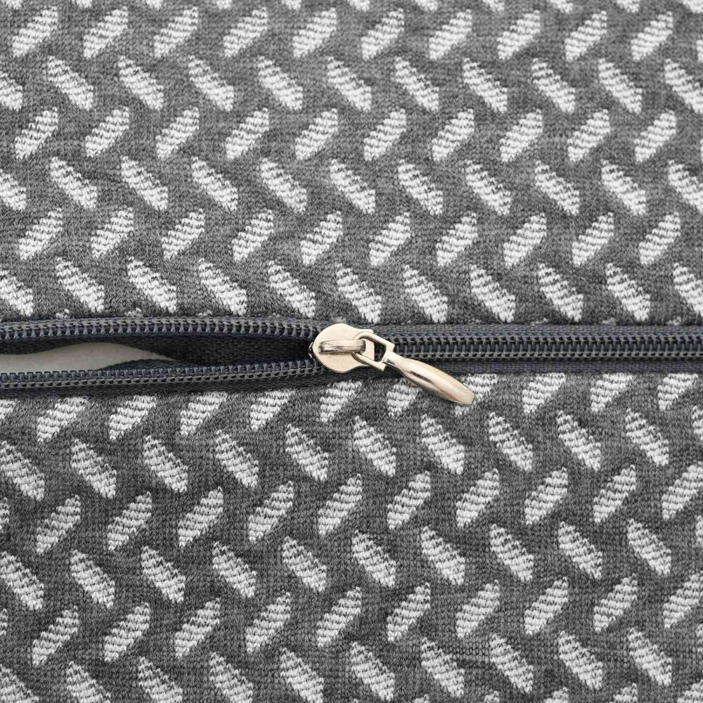 Produktbild för Knäkudde Enfärgad Grå 26 x 21,5 x 15 cm Minneskum