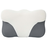 Produktbild för Nackkudde Vit Minneskum 57 x 36 x 13 cm