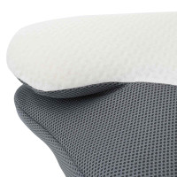 Produktbild för Nackkudde Vit Minneskum 57 x 36 x 13 cm