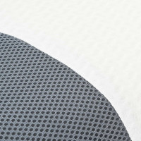 Produktbild för Nackkudde Vit Minneskum 57 x 36 x 13 cm