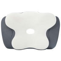 Produktbild för Nackkudde Vit Minneskum 58 x 37,5 x 12 cm