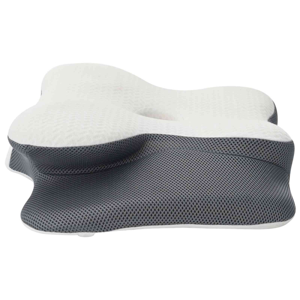 Produktbild för Nackkudde Vit Minneskum 58 x 37,5 x 12 cm