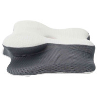 Produktbild för Nackkudde Vit Minneskum 58 x 37,5 x 12 cm