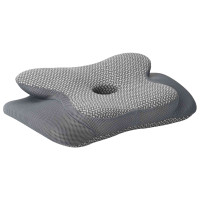 Produktbild för Nackkudde Grå Minneskum 58 x 38 x 12 cm