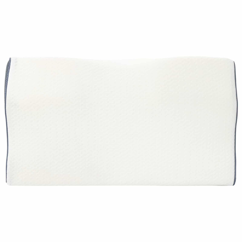 Produktbild för Nackkudde Vit Minneskum 59 x 34,5 x 12 cm