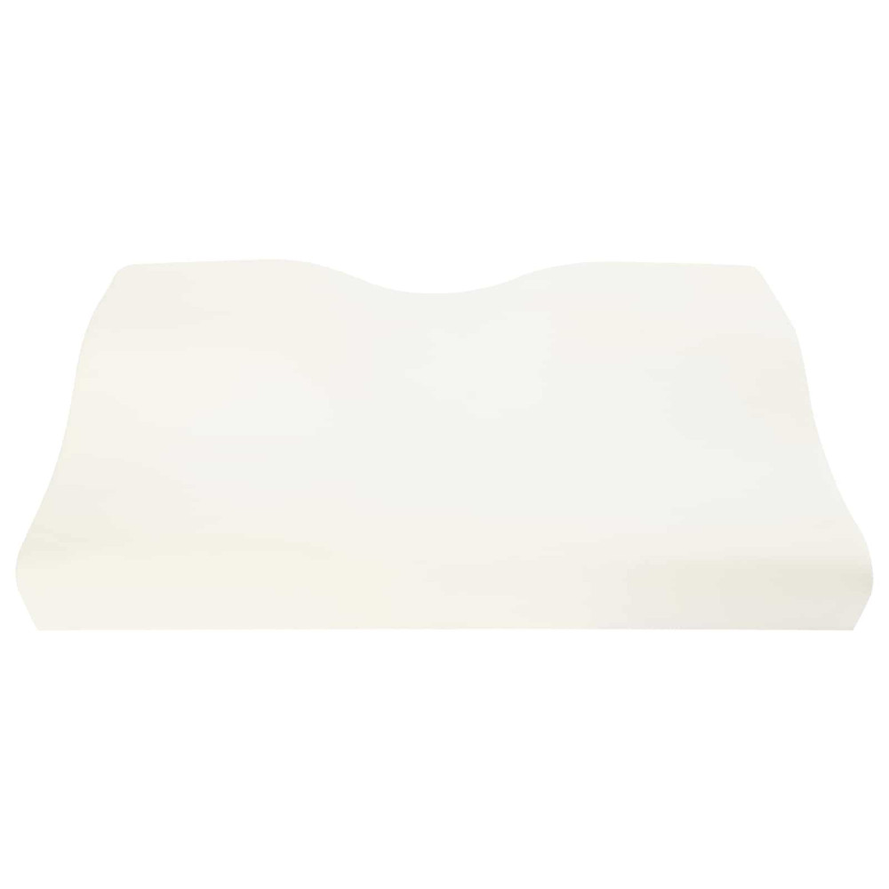 Produktbild för Nackkudde Vit Minneskum 59 x 34,5 x 12 cm