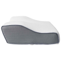 Produktbild för Nackkudde Vit Minneskum 59 x 34,5 x 12 cm