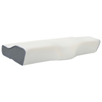 Produktbild för Nackkudde Vit Minneskum 59 x 34,5 x 12 cm