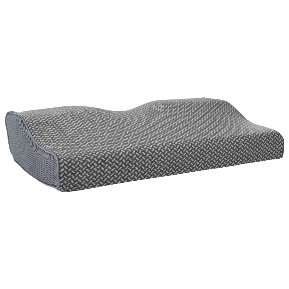 Produktbild för Kudde med kudde Grå 60 x 34 x 11 cm Polyester