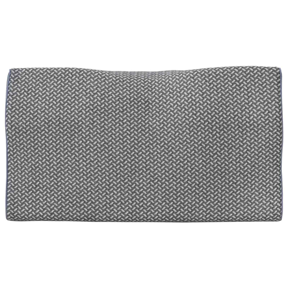 Produktbild för Kudde med kudde Grå 60 x 34 x 11 cm Polyester