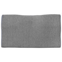 Produktbild för Kudde med kudde Grå 60 x 34 x 11 cm Polyester