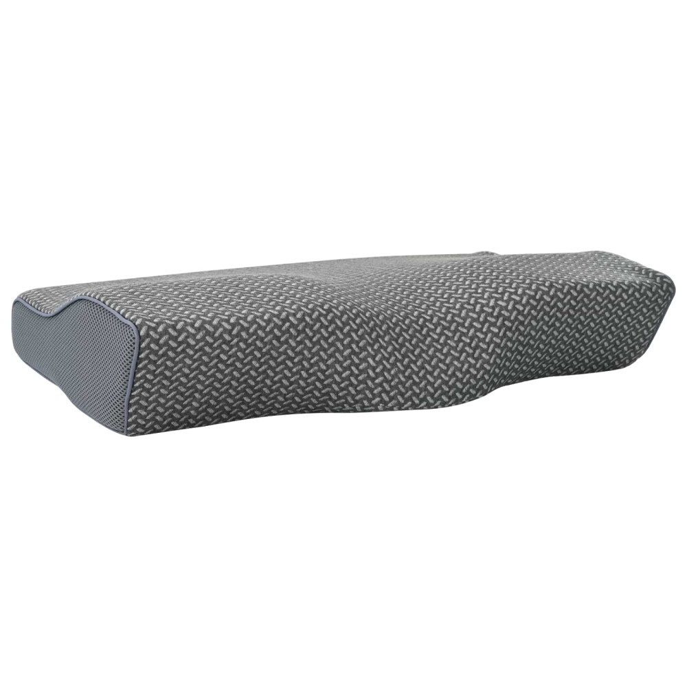 Produktbild för Kudde med kudde Grå 60 x 34 x 11 cm Polyester