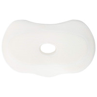 Produktbild för Nackkudde Enfärgad Vit 53 x 35 x 11 cm Minneskum