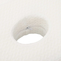 Produktbild för Nackkudde Enfärgad Vit 53 x 35 x 11 cm Minneskum