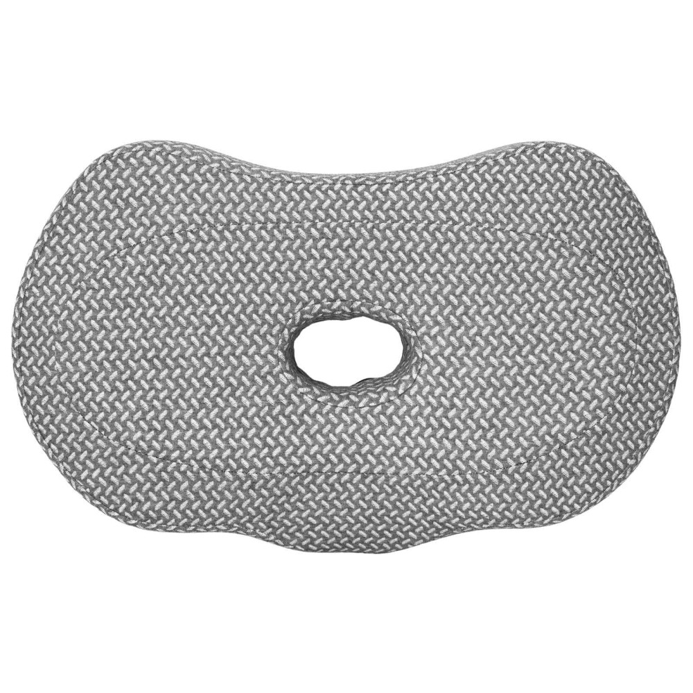 Produktbild för Nackkudde Enfärgad Grå 53 x 34,5 x 10,5 cm Minneskum