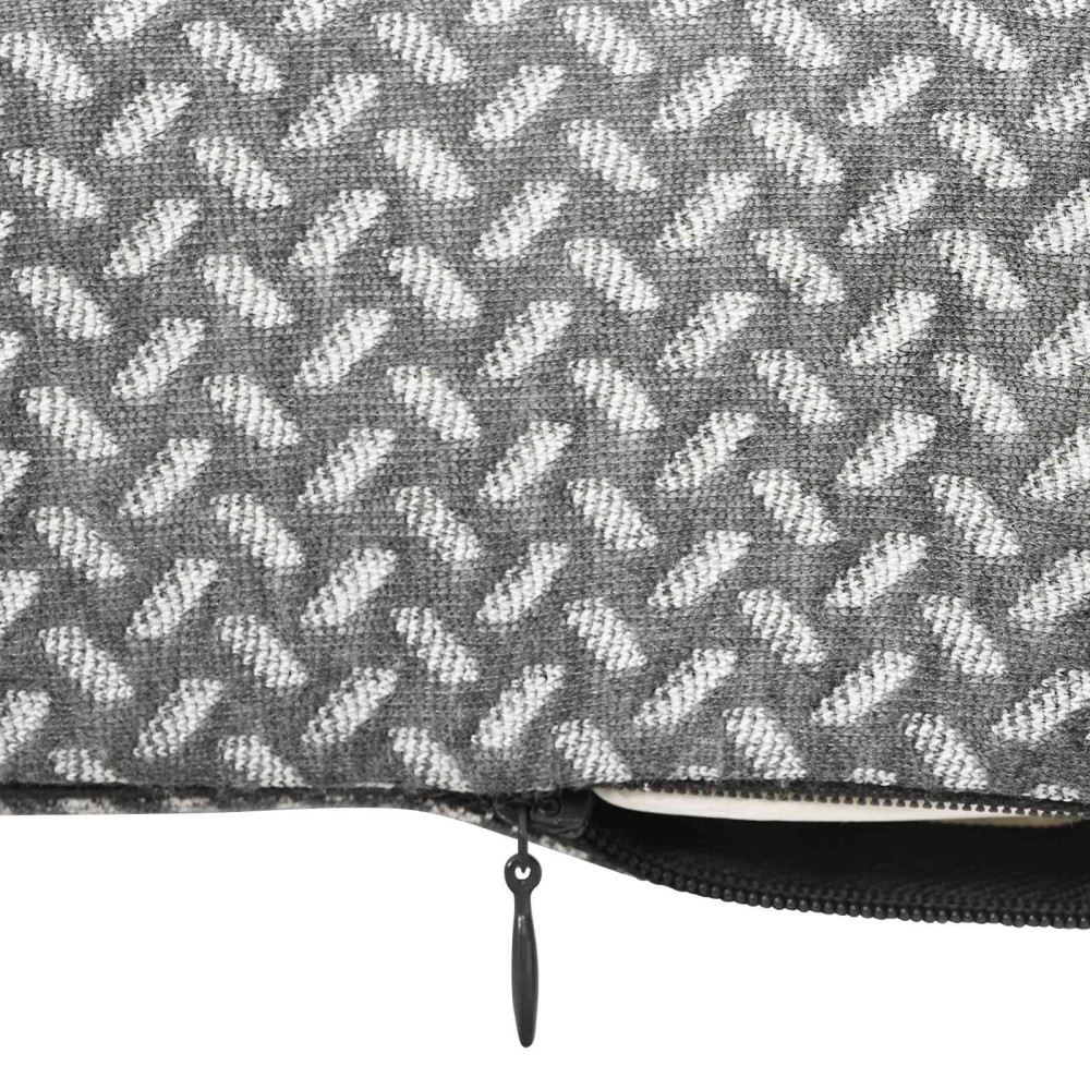 Produktbild för Nackkudde Enfärgad Grå 53 x 34,5 x 10,5 cm Minneskum
