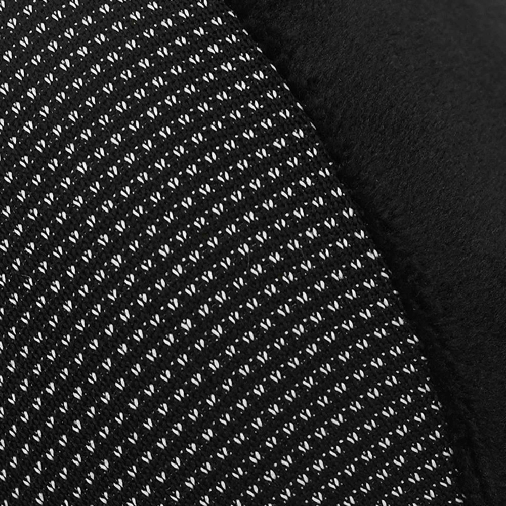 Produktbild för Resekudde för nacken Enfärgad Svart 27 x 26 x 14 cm Minneskum