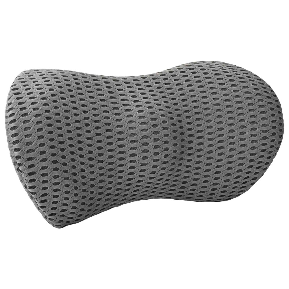 Produktbild för Ryggkudde Grå Minneskum 47,5 x 23 x 12 cm