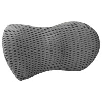 Produktbild för Ryggkudde Grå Minneskum 47,5 x 23 x 12 cm