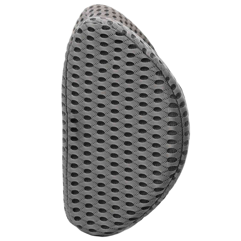 Produktbild för Ryggkudde Grå Minneskum 47,5 x 23 x 12 cm