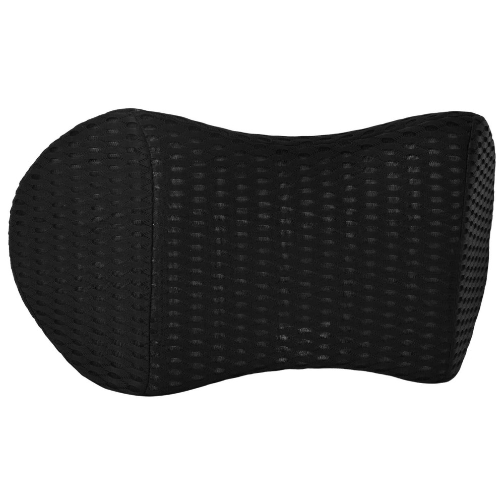 Produktbild för Ryggkudde Svart Minneskum 46 x 24 x 11 cm