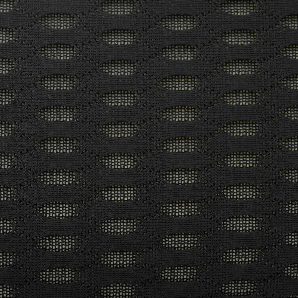 Produktbild för Ryggkudde Svart Minneskum 46 x 24 x 11 cm
