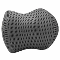 Produktbild för Nackkudde Grå Minneskum 31 x 22 x 13 cm